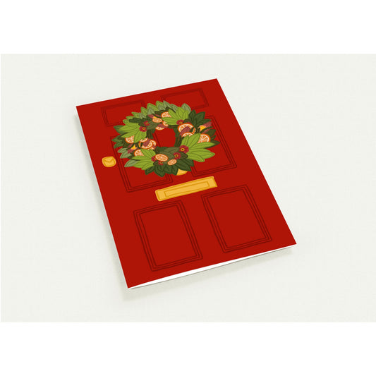 The Red Door Holiday Card 10 pack